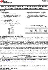 TXS0206 data sheet, product information and support .